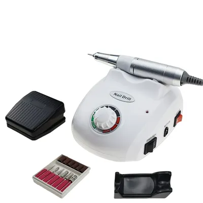 Freză Electrică Unghii 30000 RPM Alb – Pentru Manichiura & Pedichiura