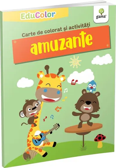 Carte de colorat și activități amuzante. EduColor - Paperback brosat - ***