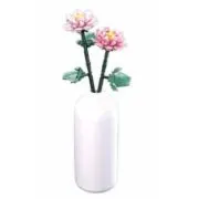 Joc de constructie Bujori, pvc, Sluban M38-B1101-05, 224 piese, 9. 2x9. 2x21. 8cm