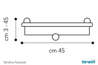 Parasolar auto retractabil