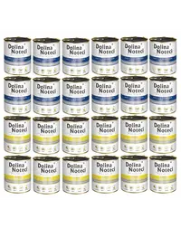 DOLINA NOTECI Premium Mix pui și cod cu broccoli 24x800 g conserve hrană umedă câini
