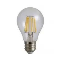 Bec Filament E27, model A60, 8W=75W, 3000K, lumina calda
