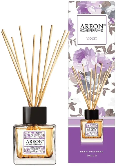 Bețișoare parfumate Areon Garden - Violet, 50 ml
