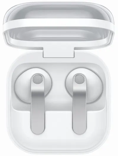 Căști wireless Samsung - Galaxy Buds4, TWS, ANC, albe