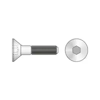 Surub Cap Inecat Locas Inbus 7991 Otel Gr.8.8 Zincat-M5 X 30