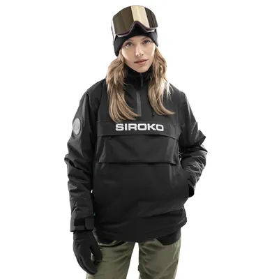 Jachetă de snowboard pentru femei W6-W Bruson Negru
