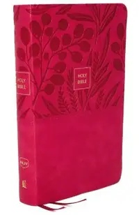 Nkjv, Reference Bible, Personal Size Large Print, Leathersoft, Pink, Red Letter Edition, Comfort Print: Holy Bible, New King James Version