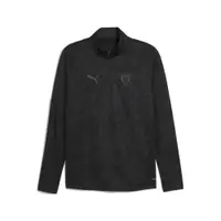 Tricou fotbal bărbați mânecă lungă Fc St. Pauli, negru PUMA