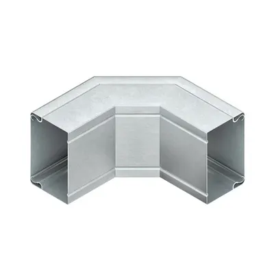 Cot exterior 2x45° fara perforare inferioara, cu capac LUAD 60.200 E3