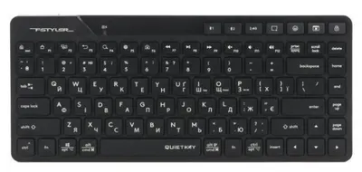 Tastatură A4Tech - Fstyler FBK26C AS, wireless, neagră