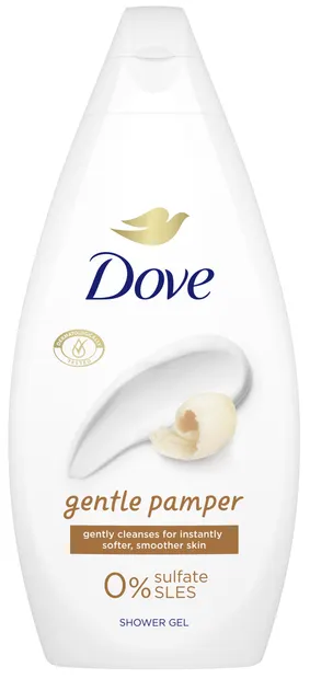 Dove Essential Care Gel de duș Gentle Pamper, 450 ml