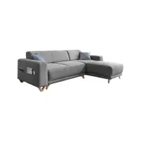 Colțar gri extensibil/cu spațiu de depozitare Classy Sophie – Miuform