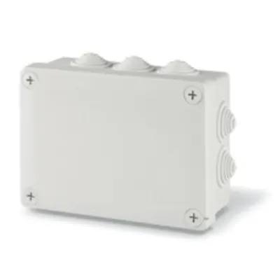 Doza de legaturin150x110x70mm IP55 GW 960°C GREY THERMOPLASTIC