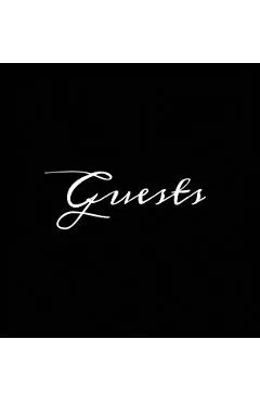 Guests Black Hardcover Guest Book Blank No Lines 64 Pages Keepsake Memory Book Sign In Registry for Visitors Comments Wedding Birthday Anniversary Chr