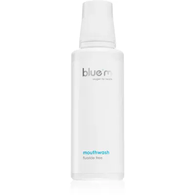 bluem Oxygen for Health Fluoride Free apă de gură fara flor 250 ml