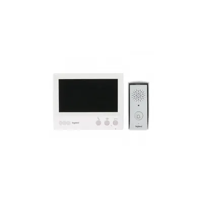 Complete ONE FAMILY colour 7 video Usa entry kit - 4-wires - hands-free