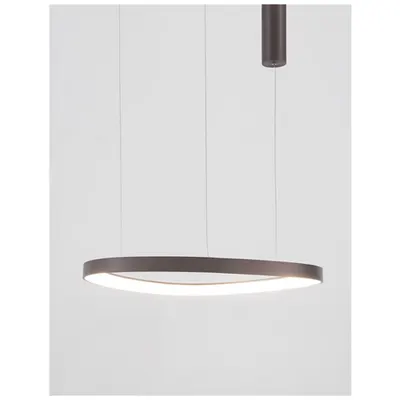 Lampa suspendata ESTEVA Dimabil Coffee Brown Aluminiu &Acrylic LED 47 Wat 230 Volt 3340Lm 3000K IP20