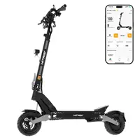 Trotinetă electrică pliabilă 1373Wh, autonomie 110 km, anvelope tubeless 10"