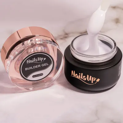 Gel Constructie Unghii Autonivelant NAILSUP White 30g - 02