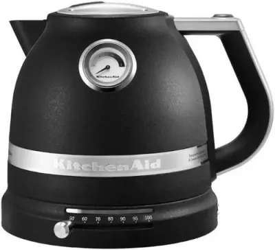 Fierbator electric KitchenAid 5KEK1522EBK, 1.5l, 2400W (Cast Iron Black)