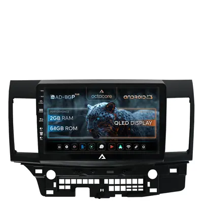 Navigatie Mitsubishi Lancer (2007-2016), Android, P-Octacore 2GB RAM + 32GB ROM, 10.1 Inch - AD-BGP10002+AD-BGRKIT269