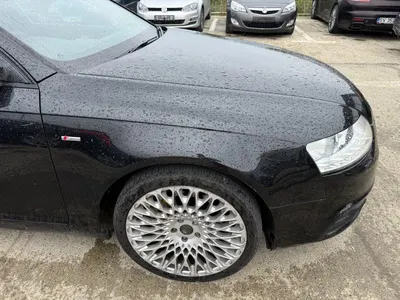 Aripa fata dreapta culoare negru - lz9y Audi A6 facelift (2008-2011) [4f, C6]