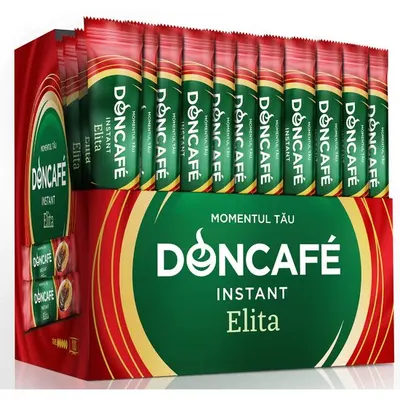 Cafea solubila Doncafe Elita instant 1.8g - 100 plicuri Engros