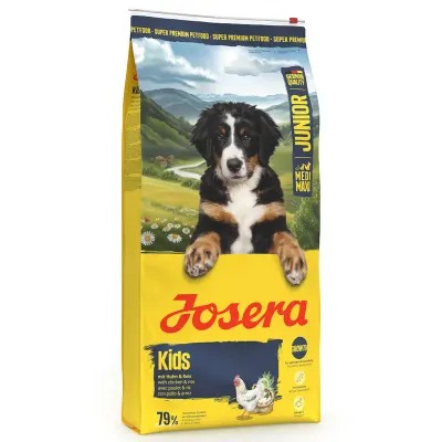 Josera Medi/Maxi Junior Kids, hrana uscata pentru caini, 12,5 kg 12.5kg