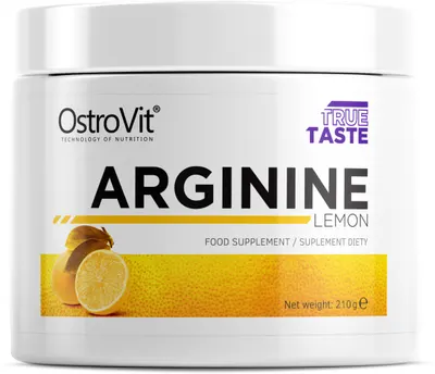 Arginine Powder, lămâie, 210 g, OstroVit
