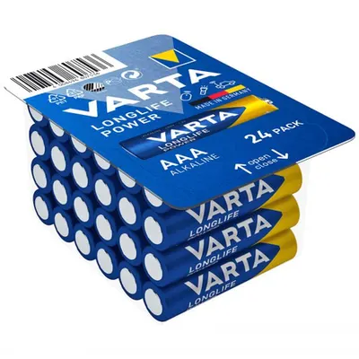Baterii AAA R3, blister 24 Buc. Varta