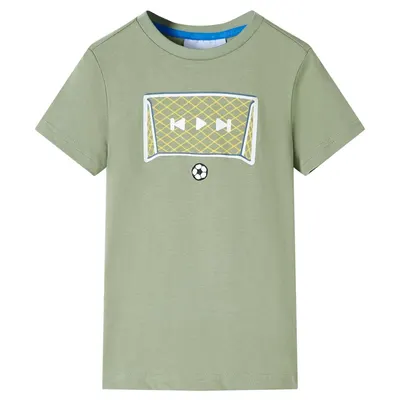 Tricou pentru copii, kaki deschis, 116
