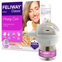 Difuzor antistres pentru pisici Feliway Classic, plus rezerva, 48 ml