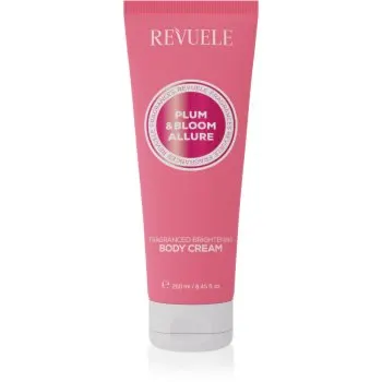 Revuele Plum & Bloom Allure Fragranced Brightening Body Cream cremă de corp, cu efect de iluminare cu efect de hidratare
