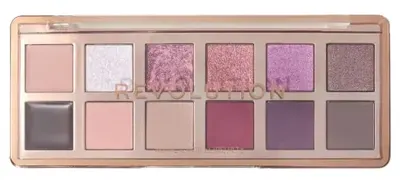 Makeup Revolution Paletă de farduri de pleoape The Cherry Icon, Rich Berry, 12 culori
