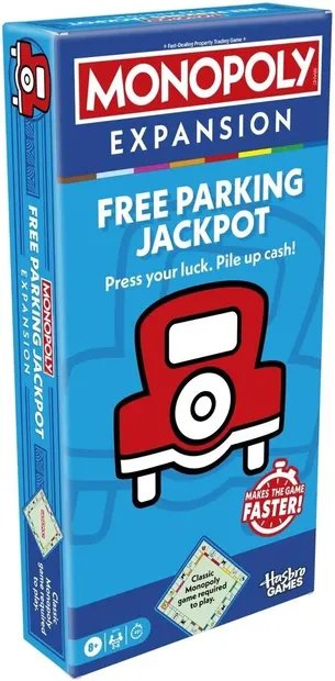 Extensie pentru joc de masă Monopoly: Jackpot Parcare Gratuită