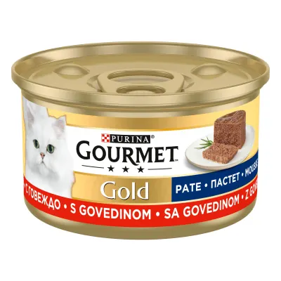 Hrana umeda pentru pisici Gourmet Gold, Mousse Vita, 85g 85g