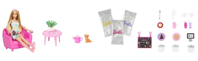 Set papusa Barbie si ceainarie