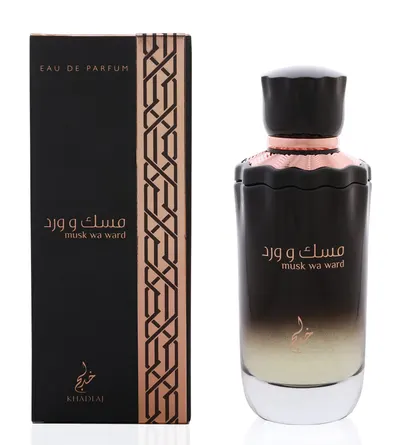 Apa de Parfum Arabesc Khadlaj Musk Wa Ward, Femei, 100 ml