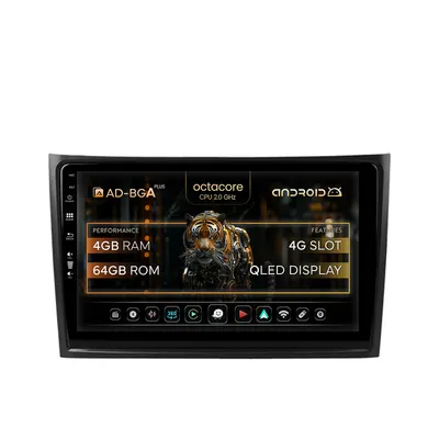 Navigatie Volvo XC90 (2002-2014), Android, A-Octacore 4GB RAM + 64GB ROM, 10.1 Inch - AD-BGA10004+AD-BGRKIT393