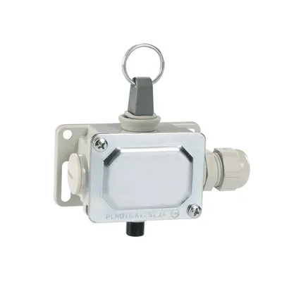 Rope-Pull Lever Limitator de Cursaes For Normal Stopping, Without Reset Button, Contacts 1no+1nc. Ip40. 25n Operating Force