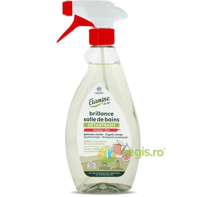 Detartrant (Anticalcar) si Degresant Eco pentru Baie cu Parfum de Portocale 500ml