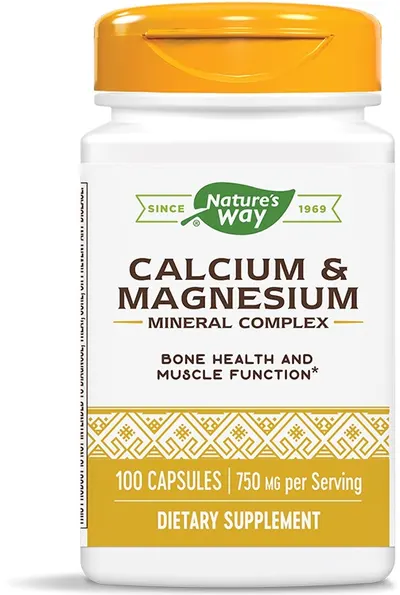 Calcium & Magnesium, 100 capsule, Nature's Way