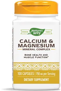 Calcium & Magnesium, 100 capsule, Nature's Way