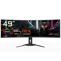 Monitor Consumer GIGABYTE CO49DQ, 49", 5120 x 1440 pixeli, Black, 3 ani Garantie