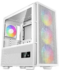 Cutie DeepCool - CH560 Digital, mid tower, albă/transparentă