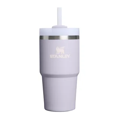 Termos mov lavandă cu pai din oțel inoxidabil 600 ml Quencher H2.O FlowState™ Tumbler Purple Dust – Stanley