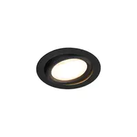 Spot incastrat, OCULUS Ceiling lights, black Indoor LED wall and ceiling mounted light black DIM-TO-WARM 2000-3000K,