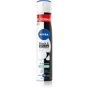 NIVEA Black & White Invisible Fresh spray anti-perspirant pentru femei