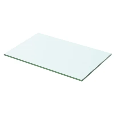 vidaXL Raft din sticlă transparentă, 50 x 25 cm