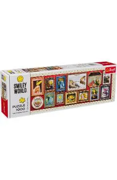 Puzzle 1000 Panorama. Lumea Smiley